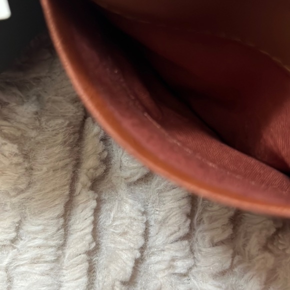 Frye leather card case wallet in cognac New - Picture 12 of 16